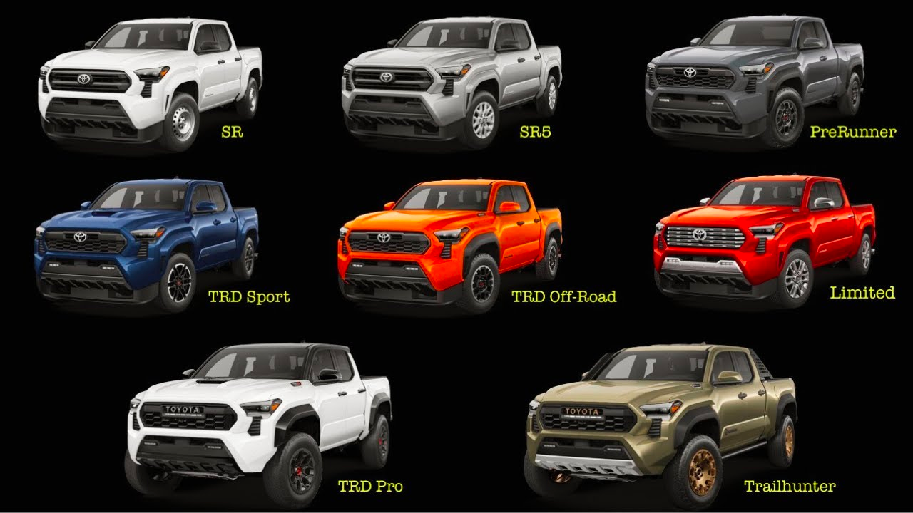 2024 Toyota Tacoma: Pricing And Features For Every Trim Level