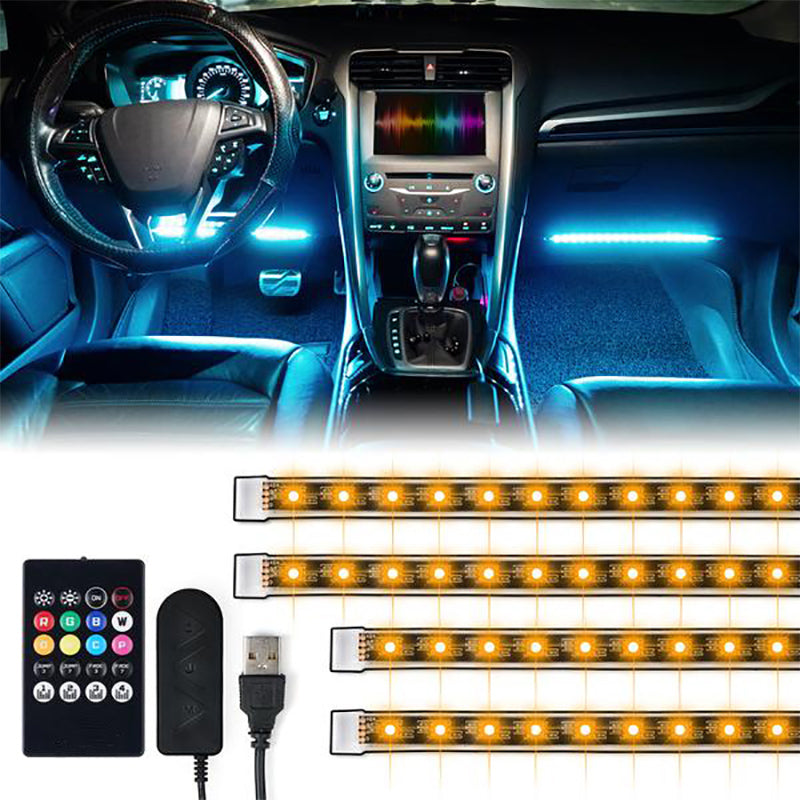 RGB Interior Vehicle Light - USB-A