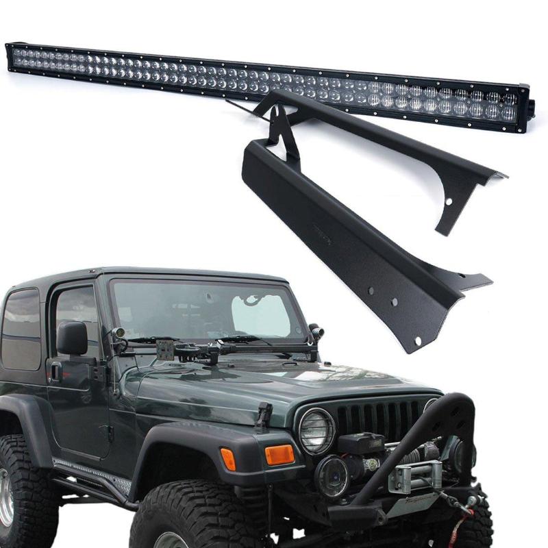 Ultra Thin Astro Series Flood Beam LED Light Bar for Jeep Wrangler - It's a  Jeep Thing Shop