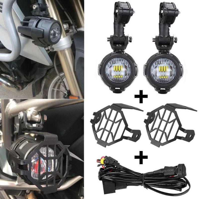 Complete DIY Universal Motorcycle Spot / Fog Light Wiring Kit - PLUG N