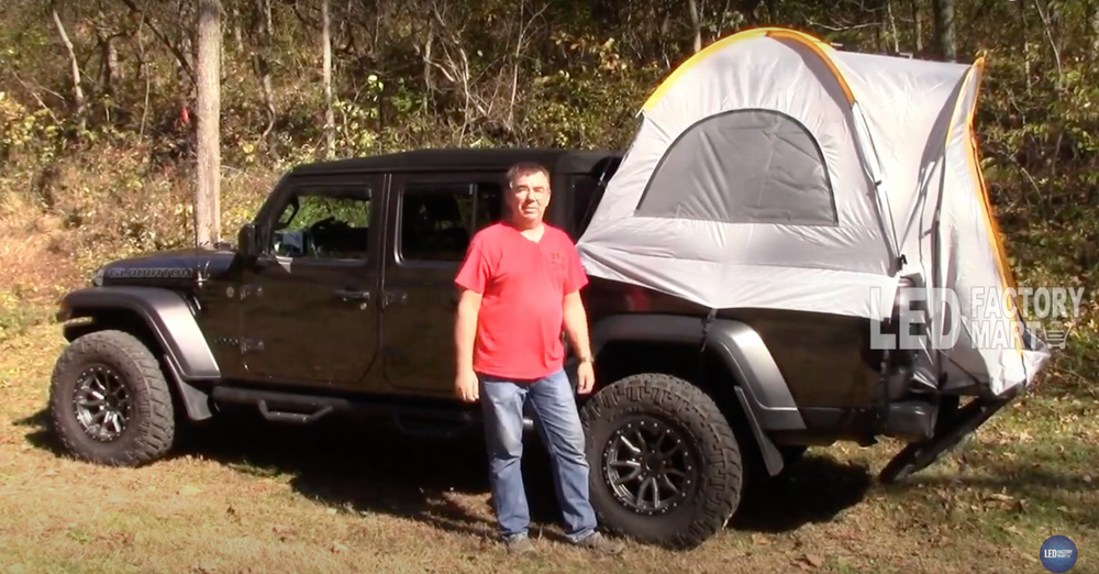 How to Install Jeep Gladiator Tent