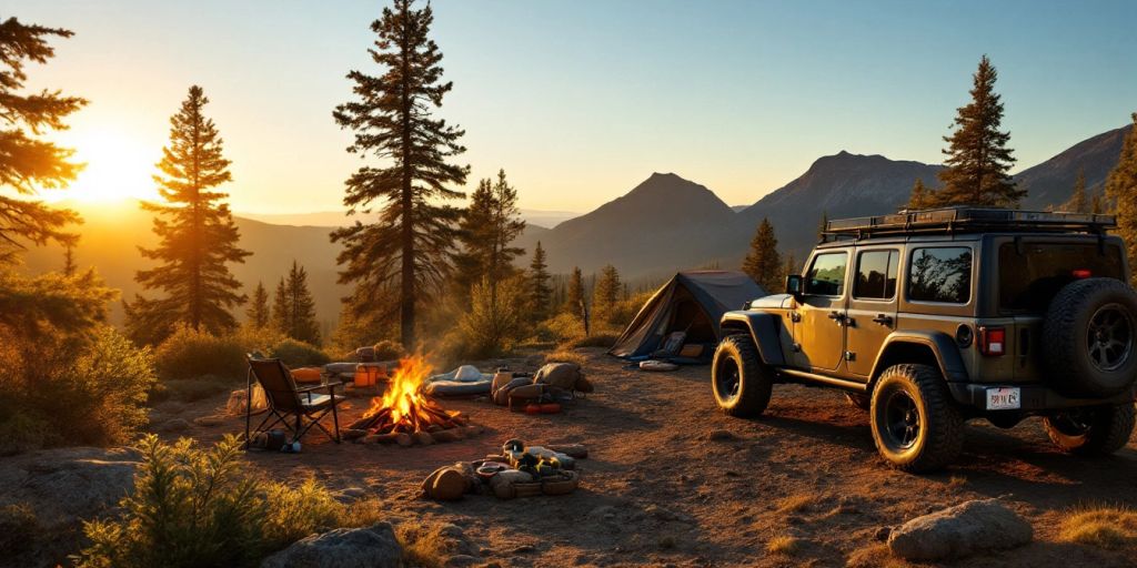 Jeep Wrangler Camping Tips