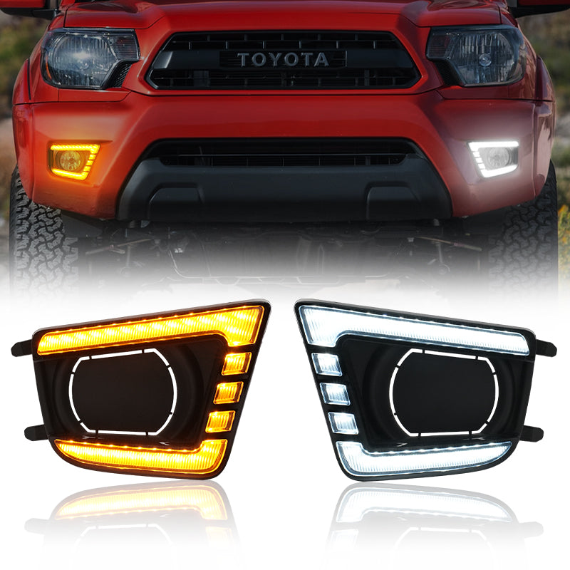 LED Fog Lights Assemblies Kit for 2012-2015 Toyota Tacoma