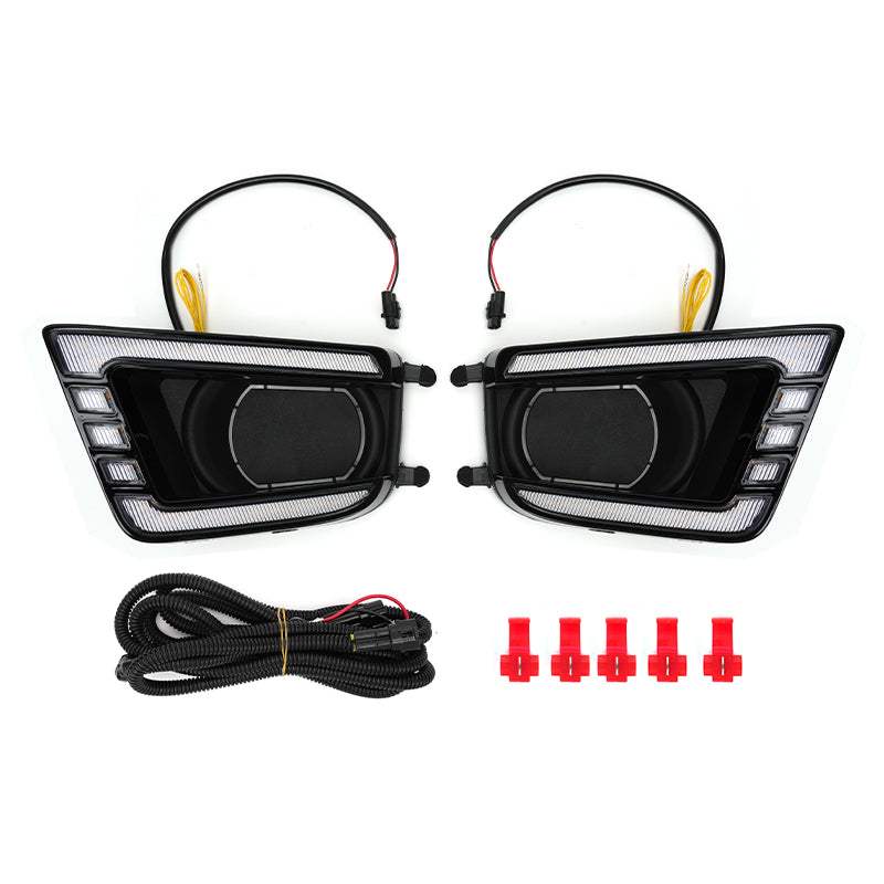 LED Fog Lights Assemblies Kit for 2012-2015 Toyota Tacoma