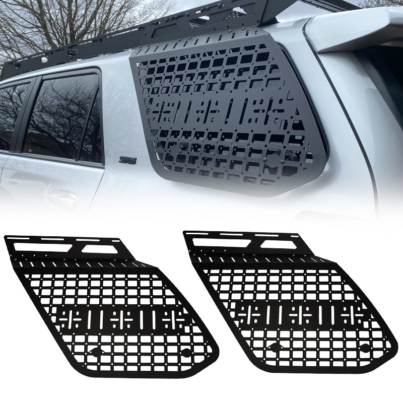 4runner rear window storage panel