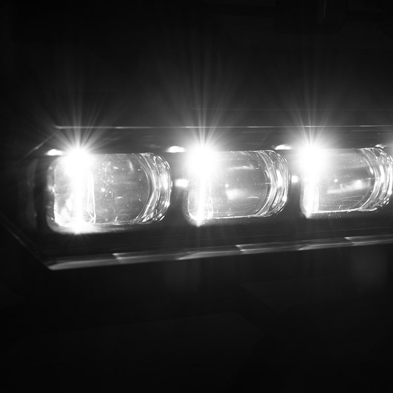 2021 toyota tacoma front grille with led light bar