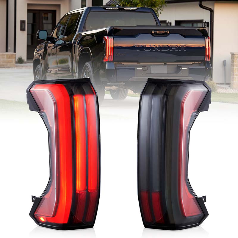 LED Taillights with Start-up Animation for 2022-2024 Toyota Tundra