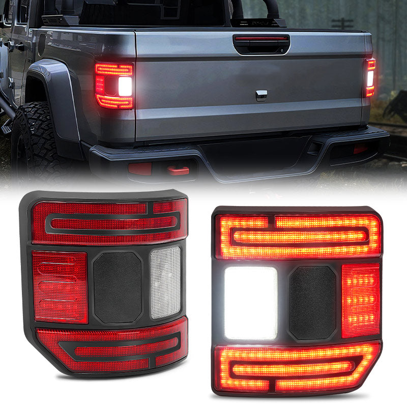 Luces traseras de montaje empotrado para Jeep Gladiator JT 2020 y posteriores