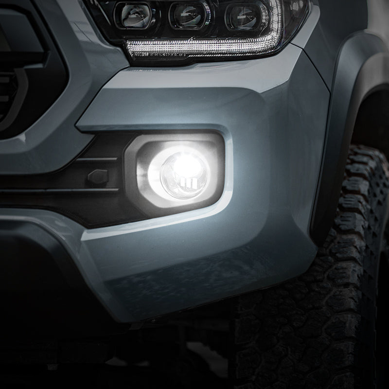 Luces antiniebla LED Roxmad con color blanco para Toyota Tacoma 2016 y posteriores