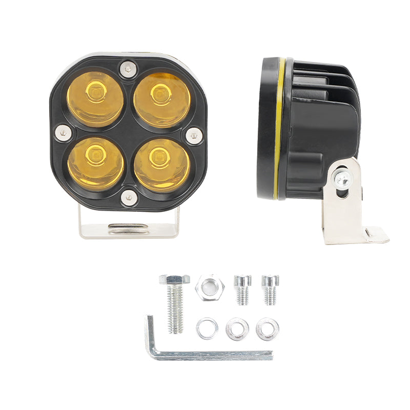 3 Inch Yellow Pod Lights for Ford Bronco