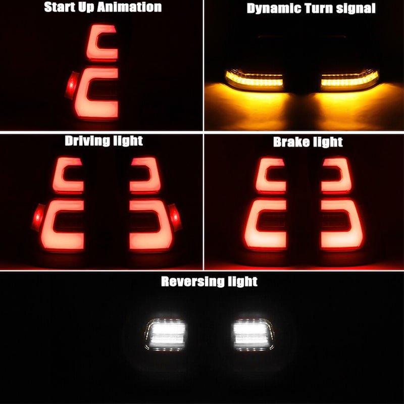 4th gen toyota 4runner tail lights