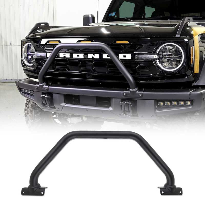 Modular bumper bull bar for Bronco