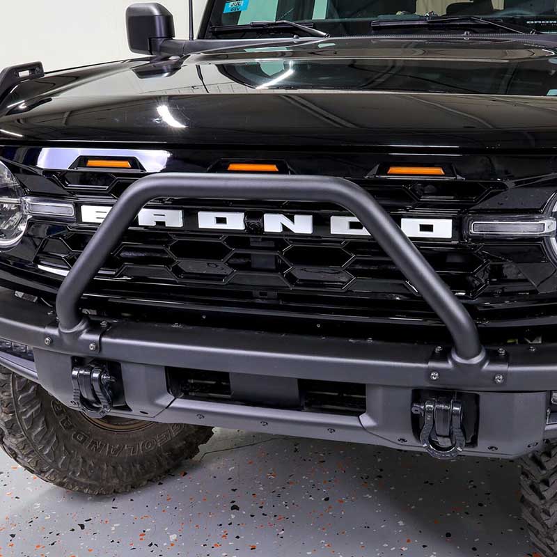 Modular bumper bull bar for Bronco