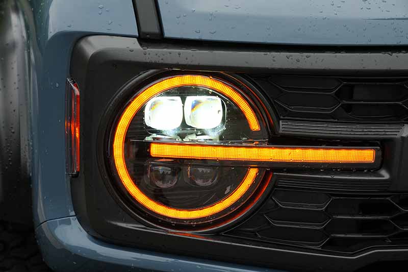 Full LED Projector Headlights for Ford Bronco 2021-2024