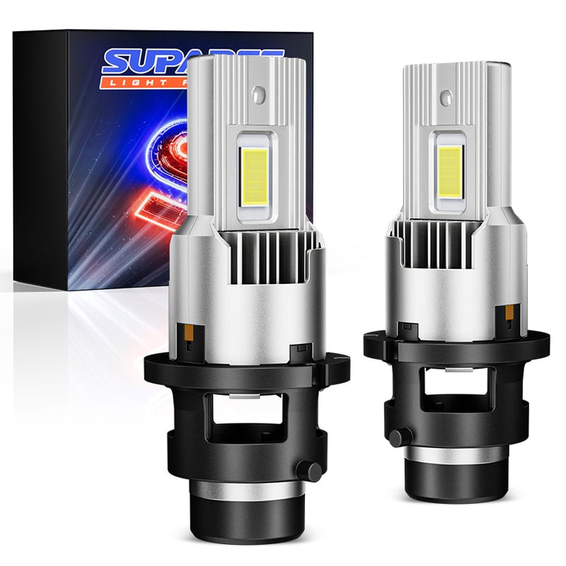 SUPAREE D4S D4R LED Bulbs 35W 6500K White for Headlights