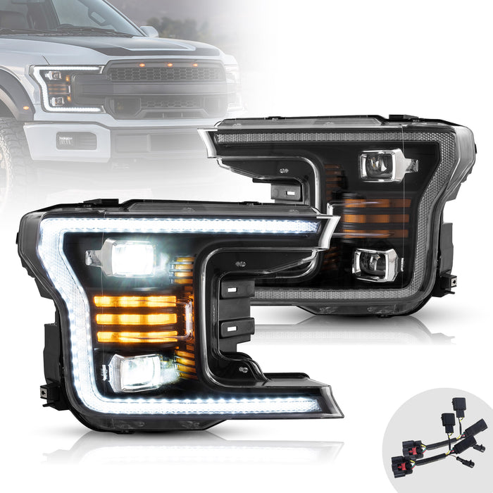 2018-2020 Ford F150 LED Projector Headlights