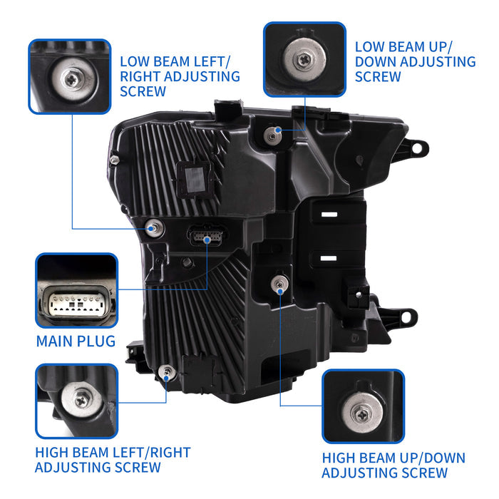 2018-2020 Ford F150 LED Projector Headlights