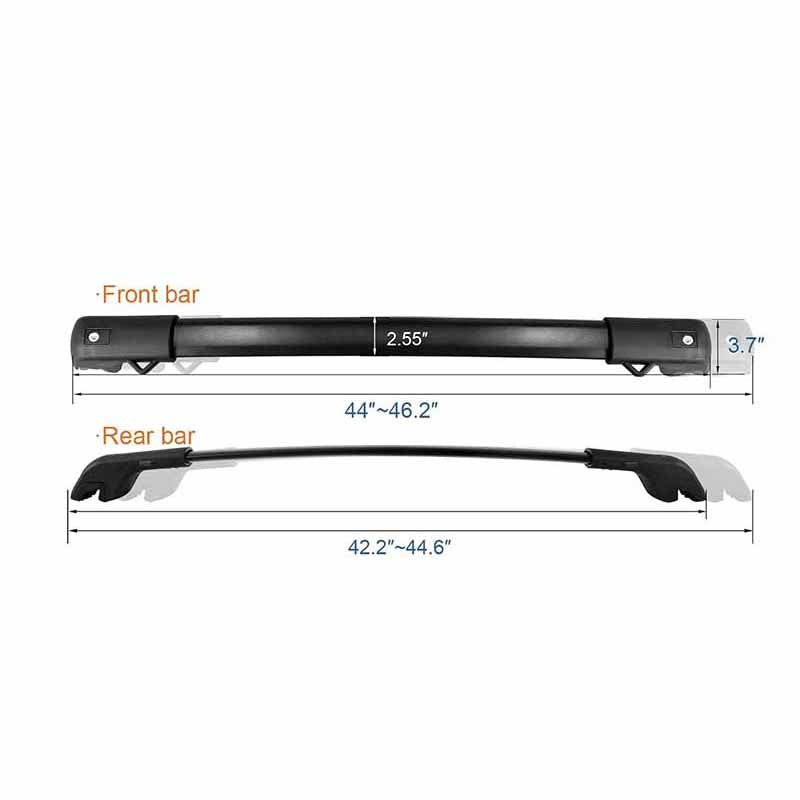 Aluminum Lockable Roof Cross Bar for 2021-2025 Ford Bronco Sport