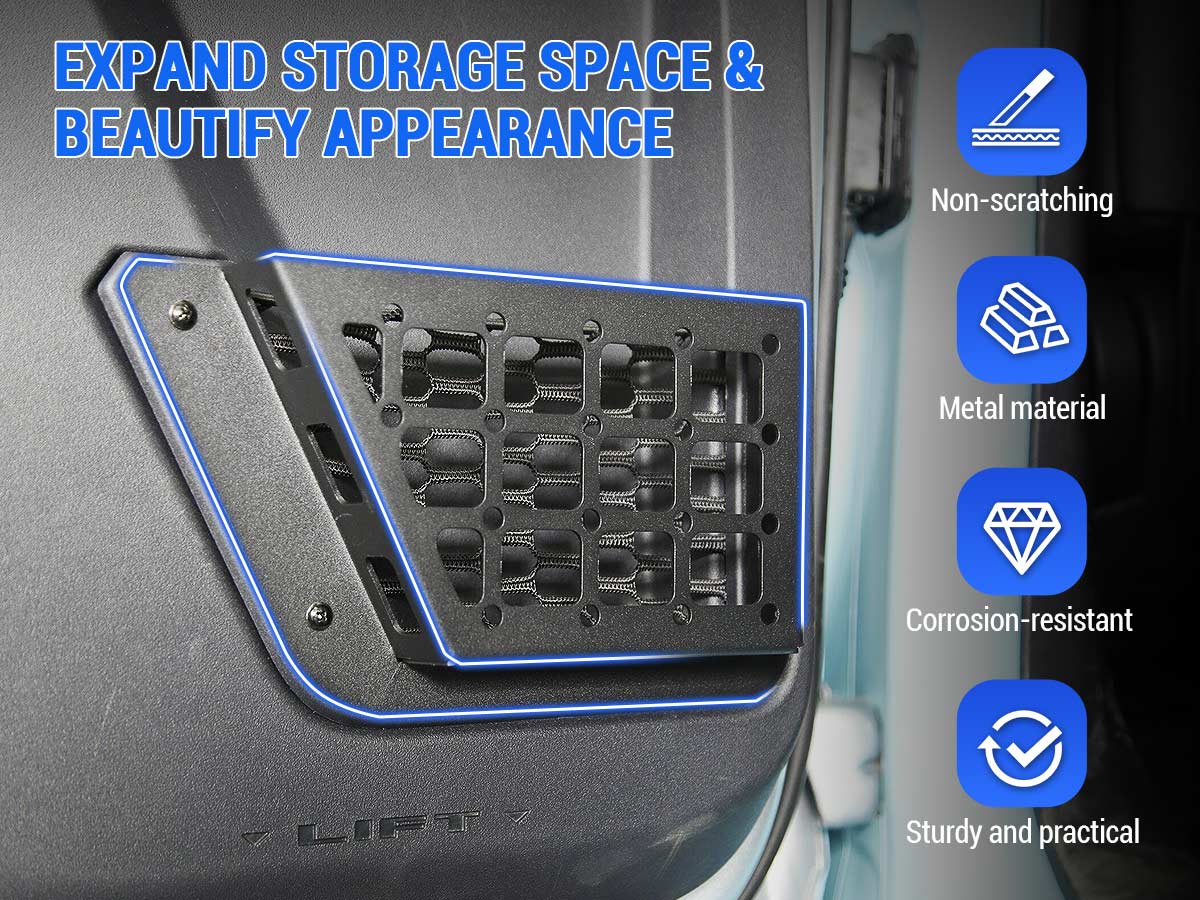 Professional design for Ford Bronco storage box