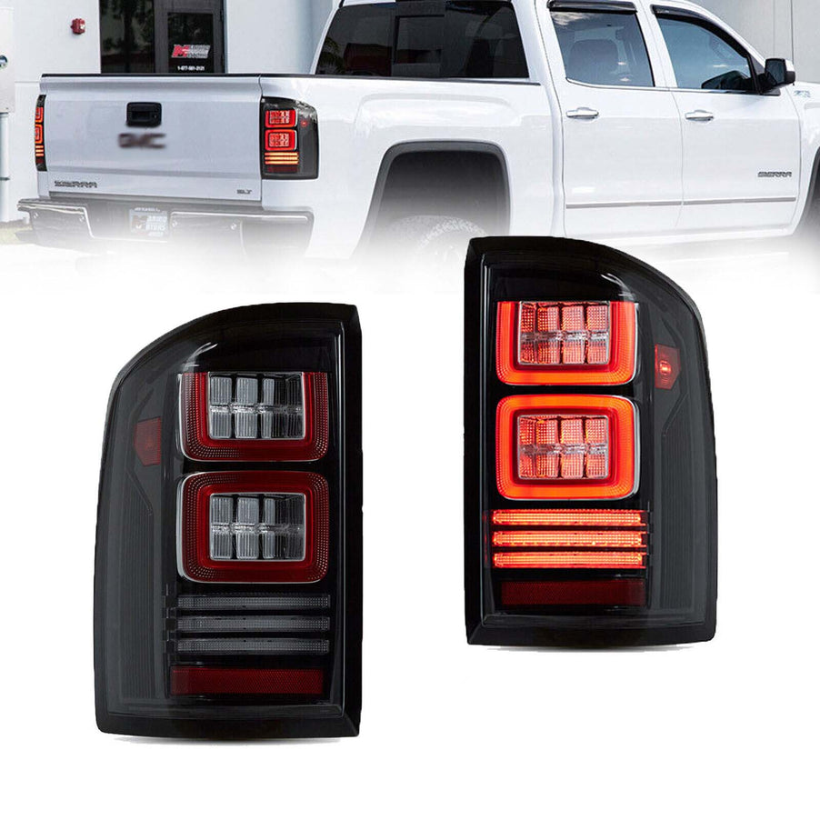 LED Taillight Assembly for 2014-2018 GMC Sierra 1500 2500HD 3500HD