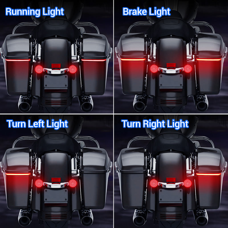 Harley saddle bag lighting modes