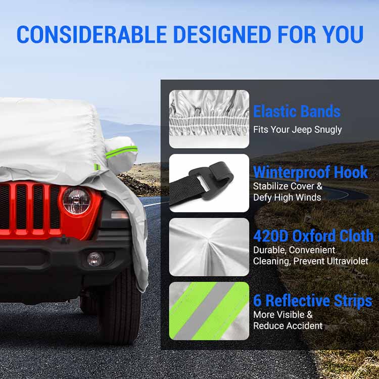 Jeep Gladiator  rain cover design