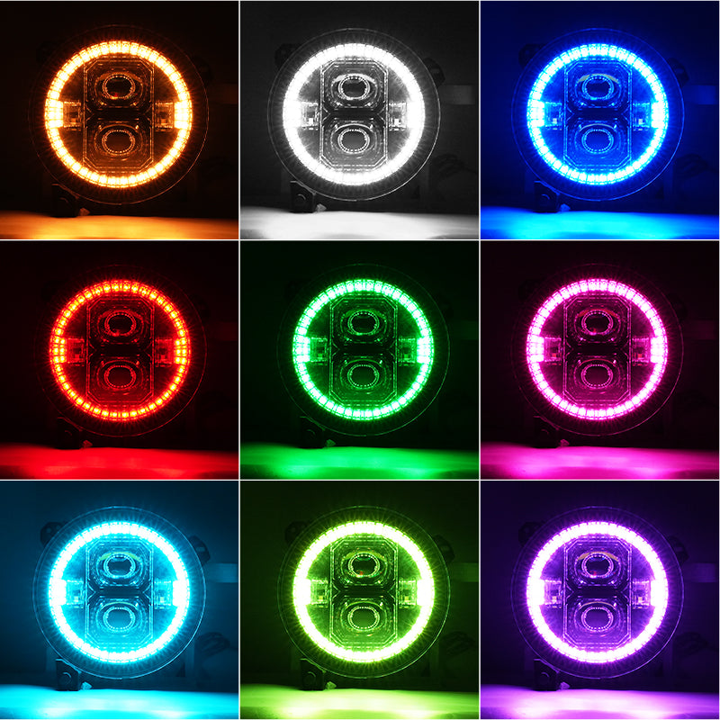 JL LED headlights RGB function