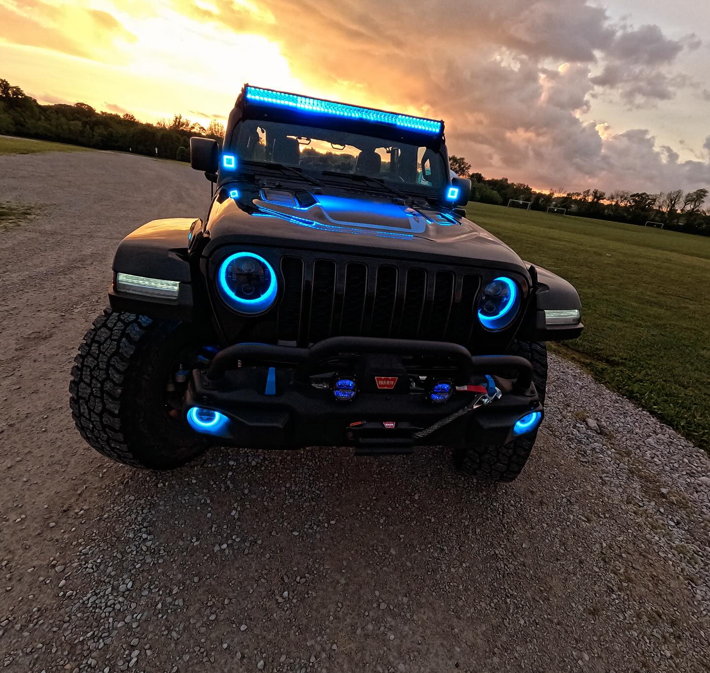 Jeep LED light bar