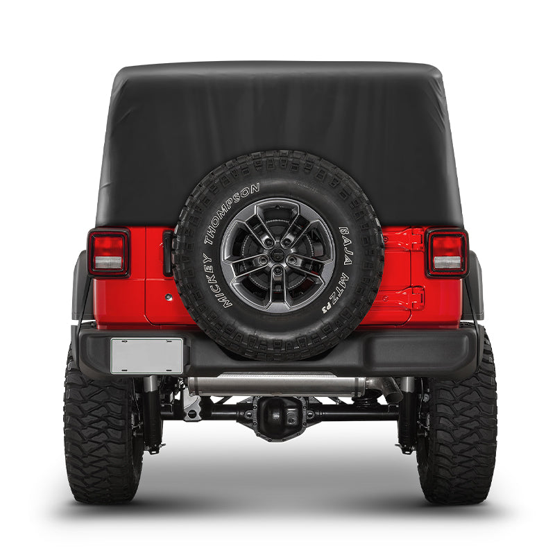 Jeep Wrangler lightbar cover