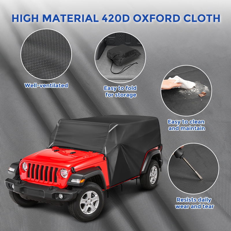 Jeep Wrangler lightbar cover key features