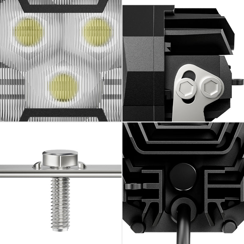 3 inch LED pod lights details