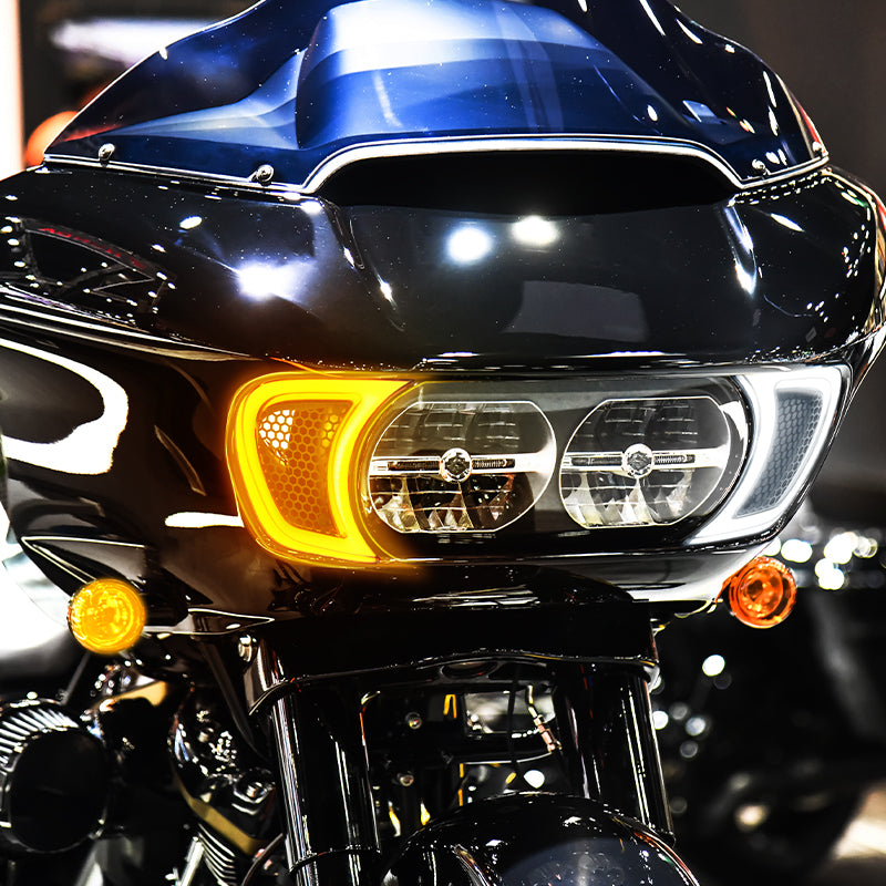 Harley Vent insert LED lights