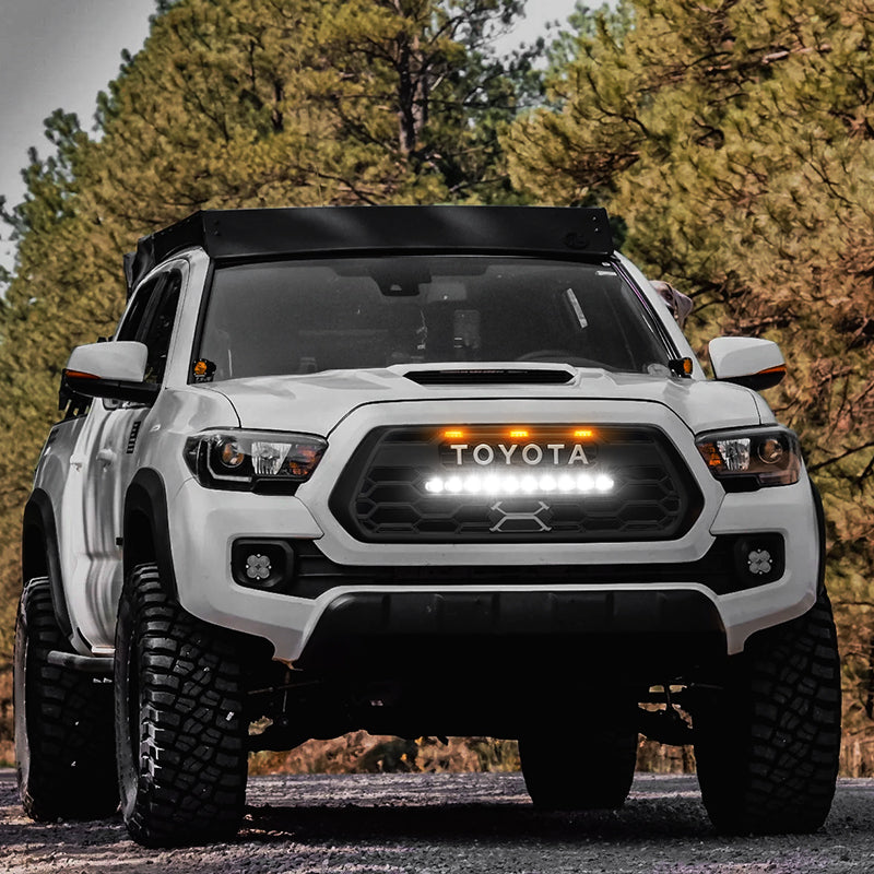 Rejilla Roxmad TRD Pro con barra de luz LED para Toyota Tacoma 2016-2023