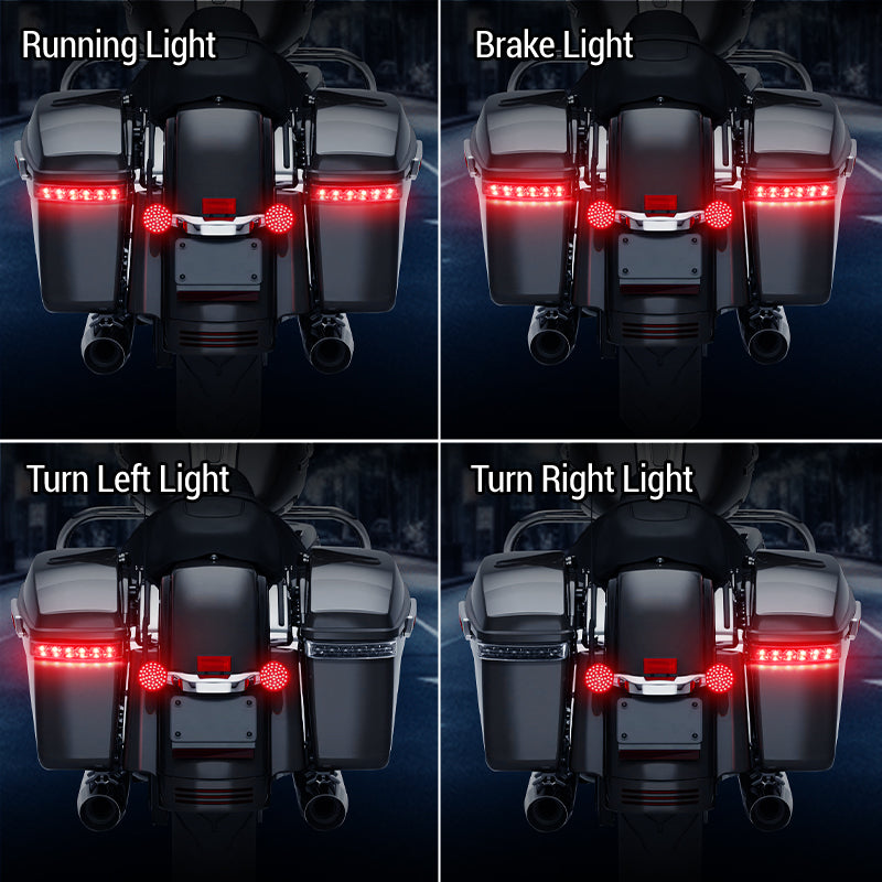 Harley saddle bag lighting pattern
