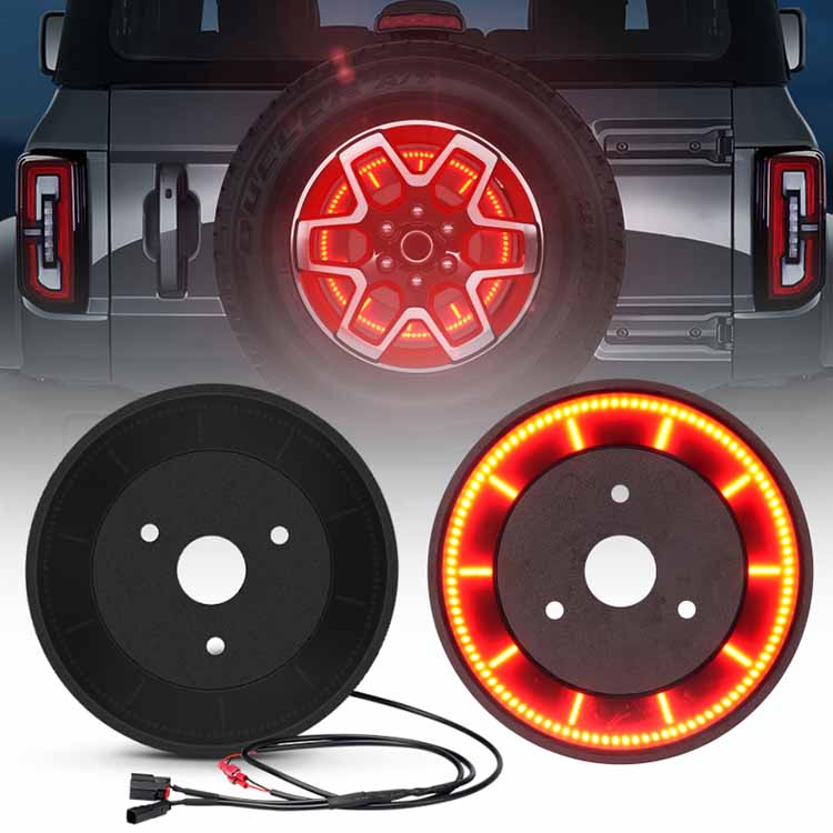 Spare tire lights