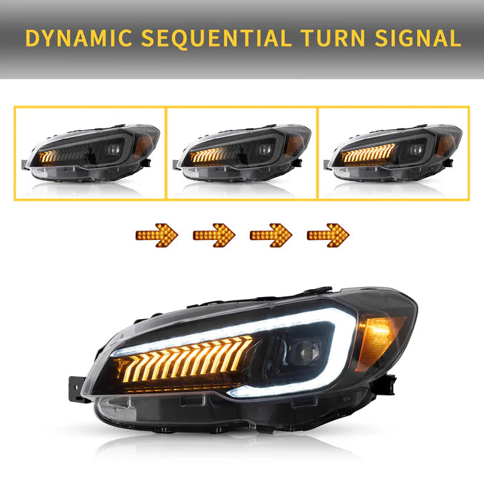 LED Projector Headlights for 2015-2020 Subaru WRX