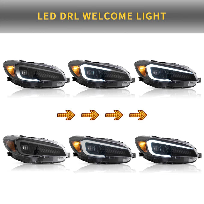 LED Projector Headlights for 2015-2020 Subaru WRX