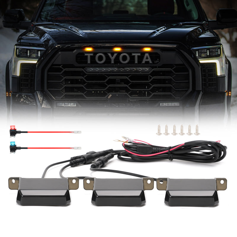 Front Raptor Lights for 2022-Later Toyota Tundra TRD Pro