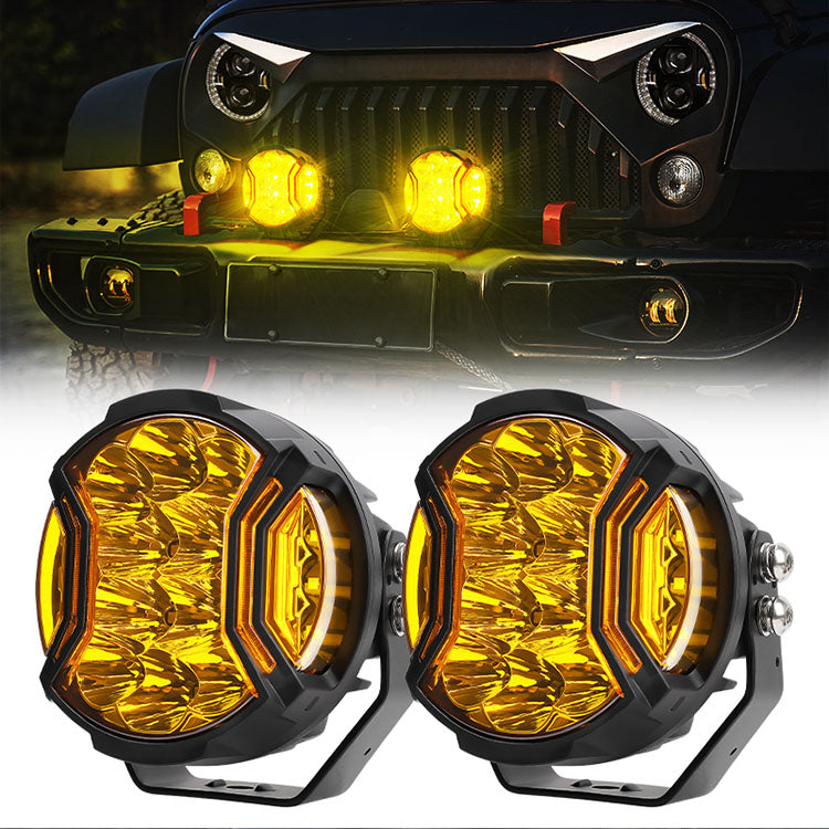 Jeep pod lights