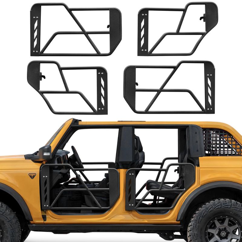 2021-2023 Bronco Tube Doors for 4 Doors Bronco