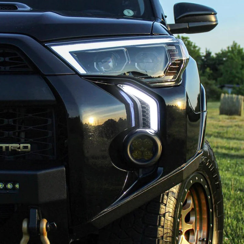 toyota 4runner fang lights with amber and whtite color