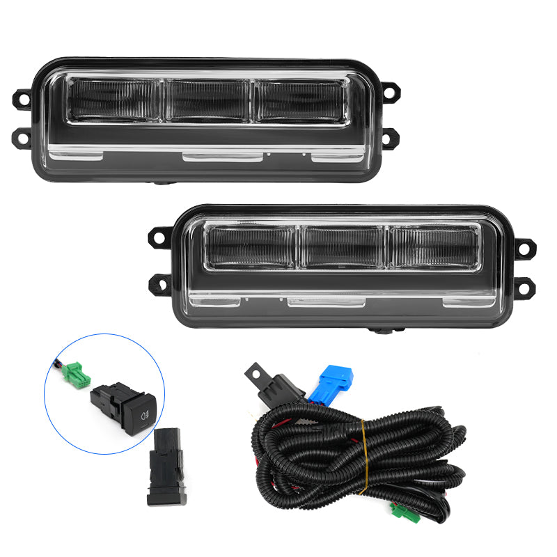 Bumper Daytime Running Lights for 2024 Toyota Tacoma