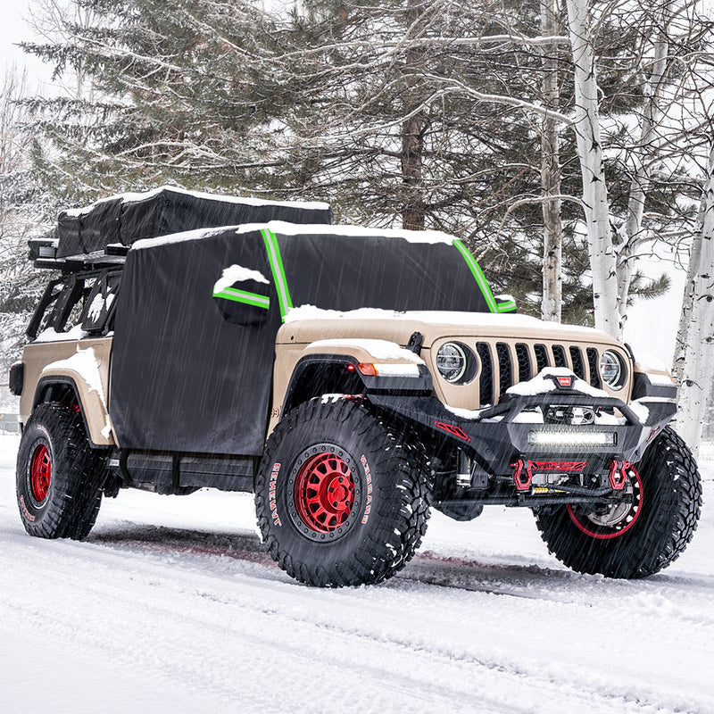 jeep gladiator jt cab cover snow cover