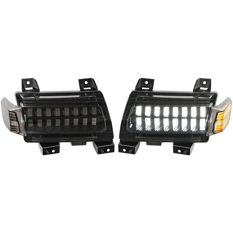 jeep wrangler jl sport turn signal lights with amber color