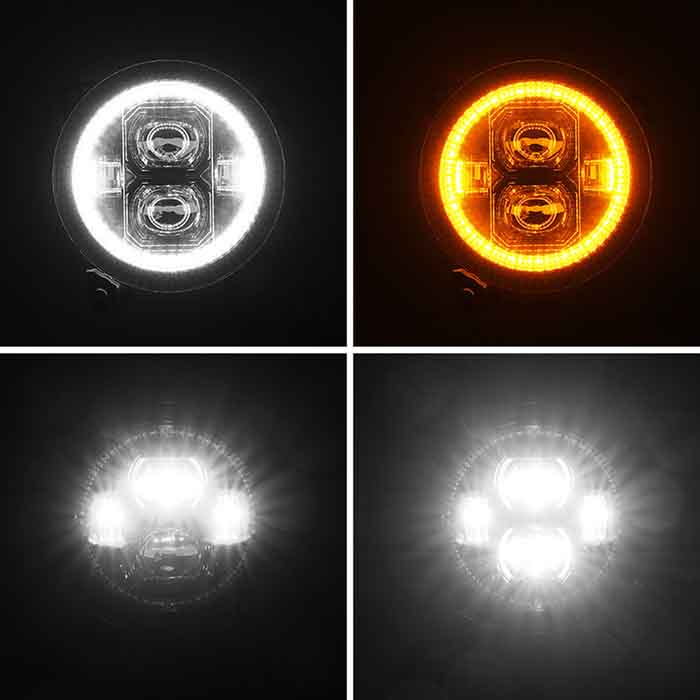 Jeep Wrangler JL light modes