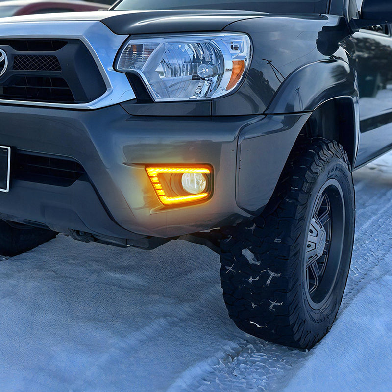 LED Fog Lights Assemblies Kit for 2012-2015 Toyota Tacoma