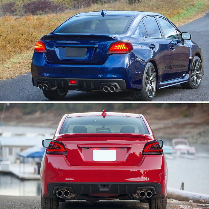 After LED Tail Lights for 2015-2021 Subaru WRX / WRX STI