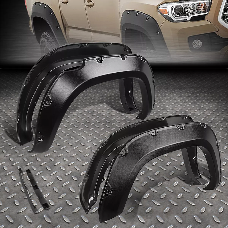 TAC Fender Flares Cover for 2016-2023 Toyota Tacoma