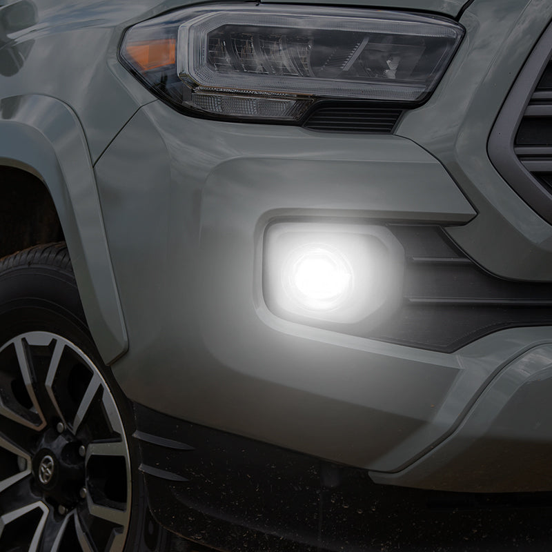 Switchback Front Bumper LED Fog Lights for 2016-2023 Toyota Tacoma