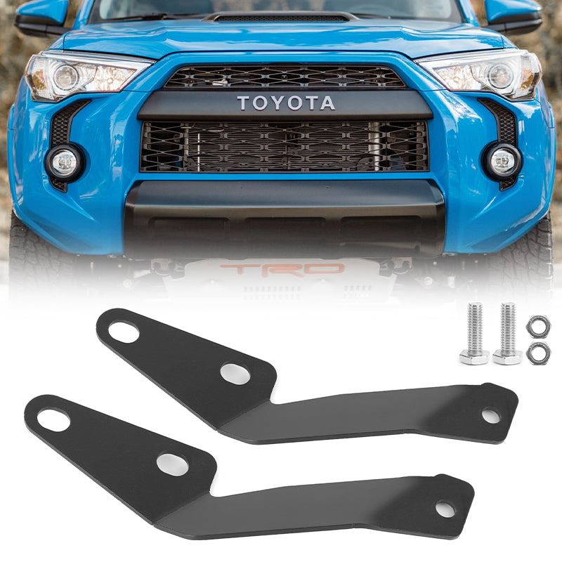 Hood Ditch LED Light Mount Brackets for 2014-Later Toyota 4Runner